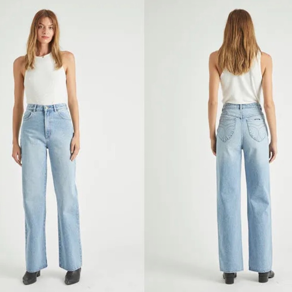 Free people ROLLA’S Heidi high rise jeans